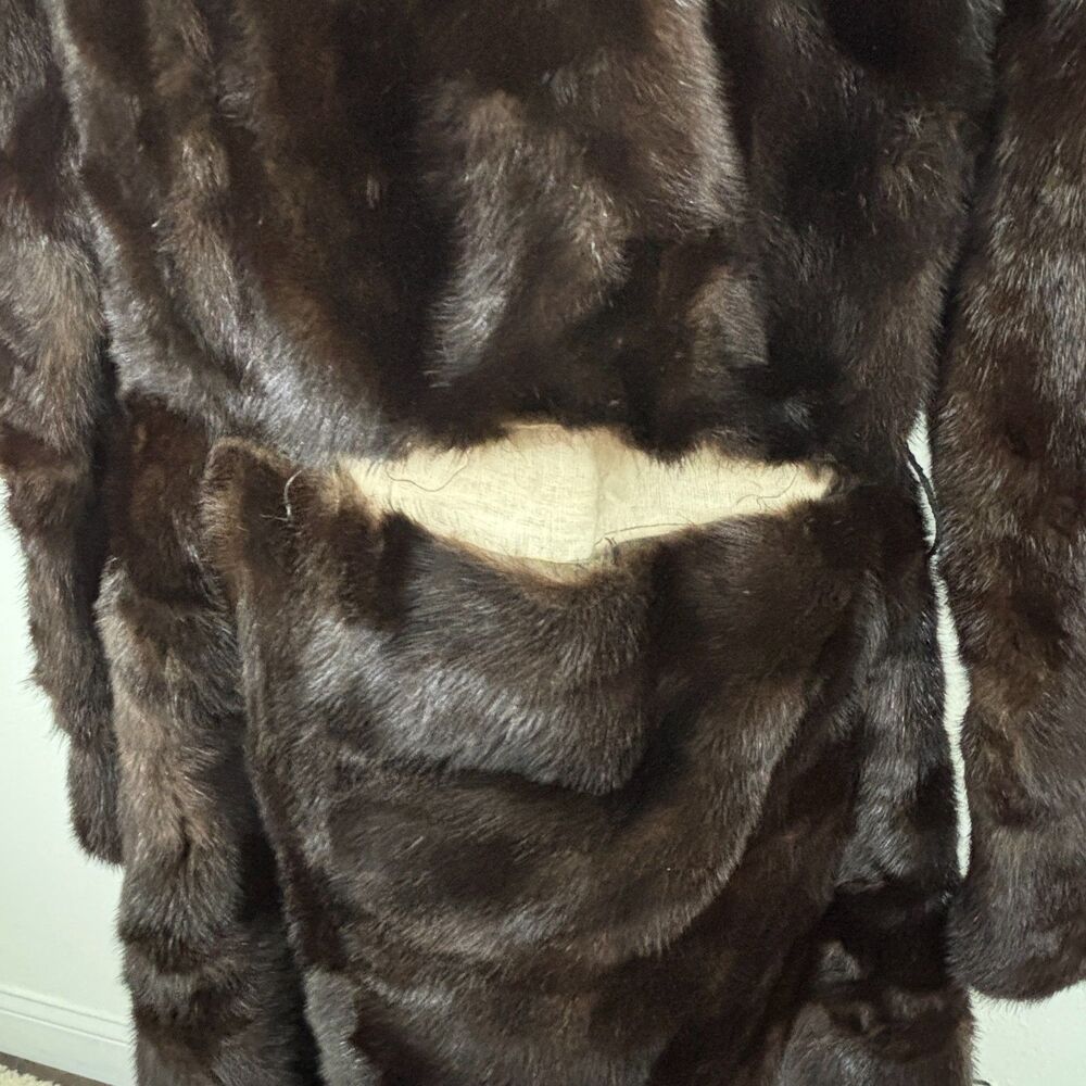 Vintage Mink Fur Coat Cutter Craft Repurpose Upcycle DIY - Picture 3 of 5